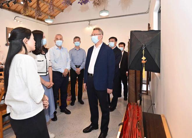 郭元強赴蔡甸區調研新城區高質量發展